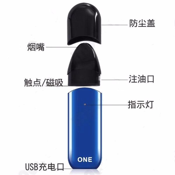 電子煙嘴吸附